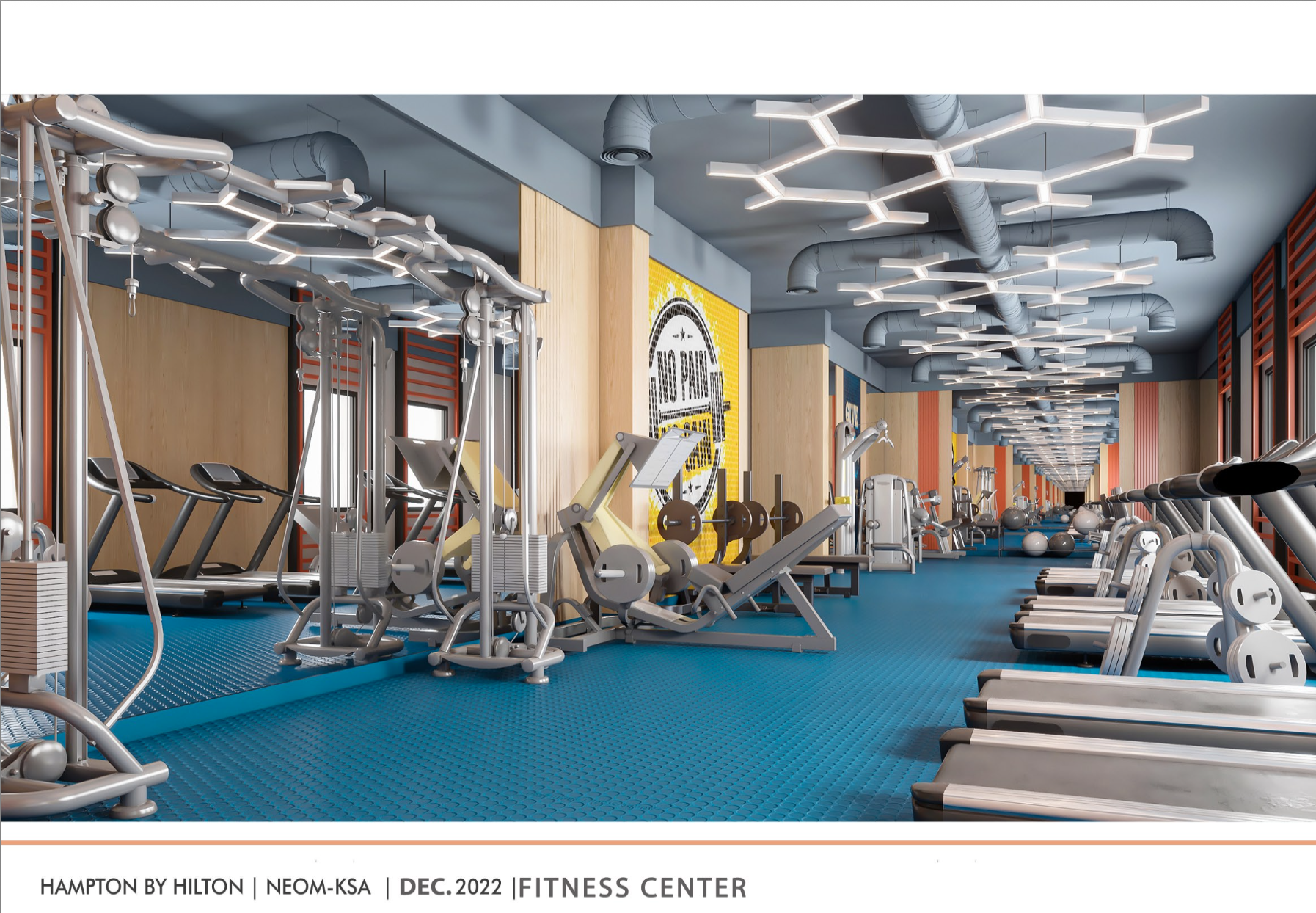 Hampton By Hilton Riyadh fitness center